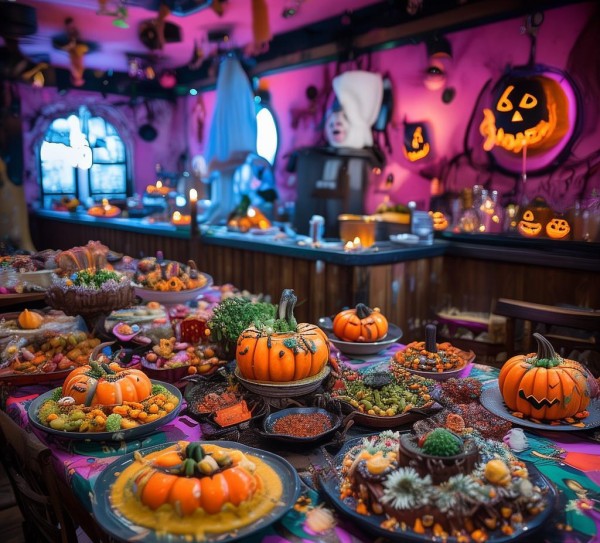 万圣节美食盛宴，节日时光的惊喜与欢乐