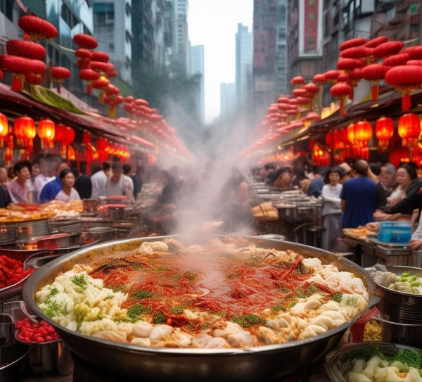 重庆火锅美食节,一场跨越时空的美食狂欢 重庆火锅美食节,一场跨越时空的美食狂欢